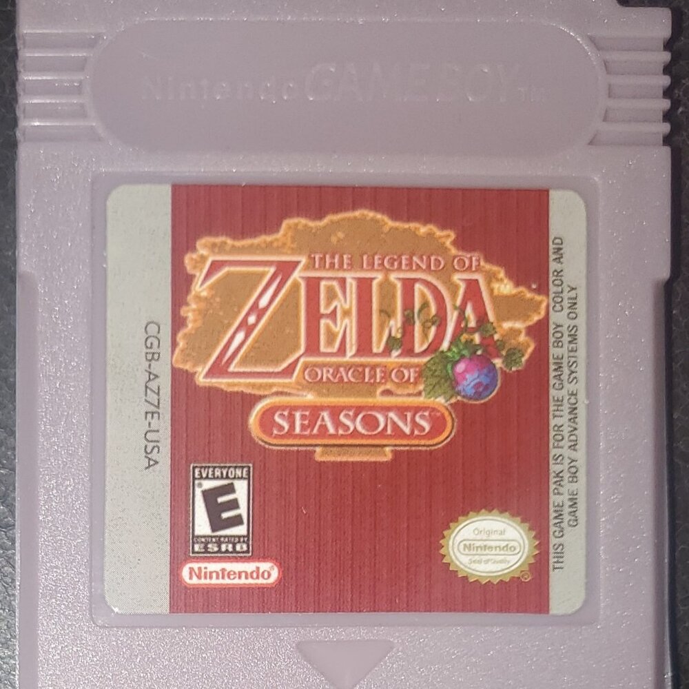Legend of Zelda Oracle of Seasons GBC Video Game Gameboy Color
